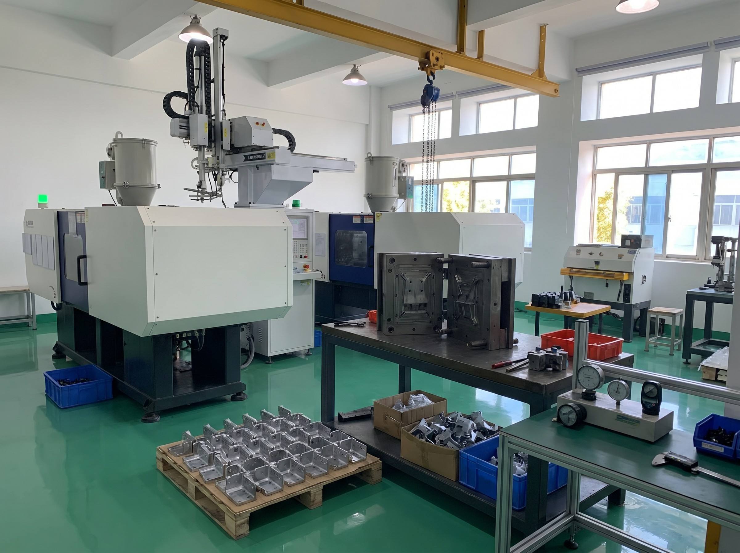 Mount component production and inspection